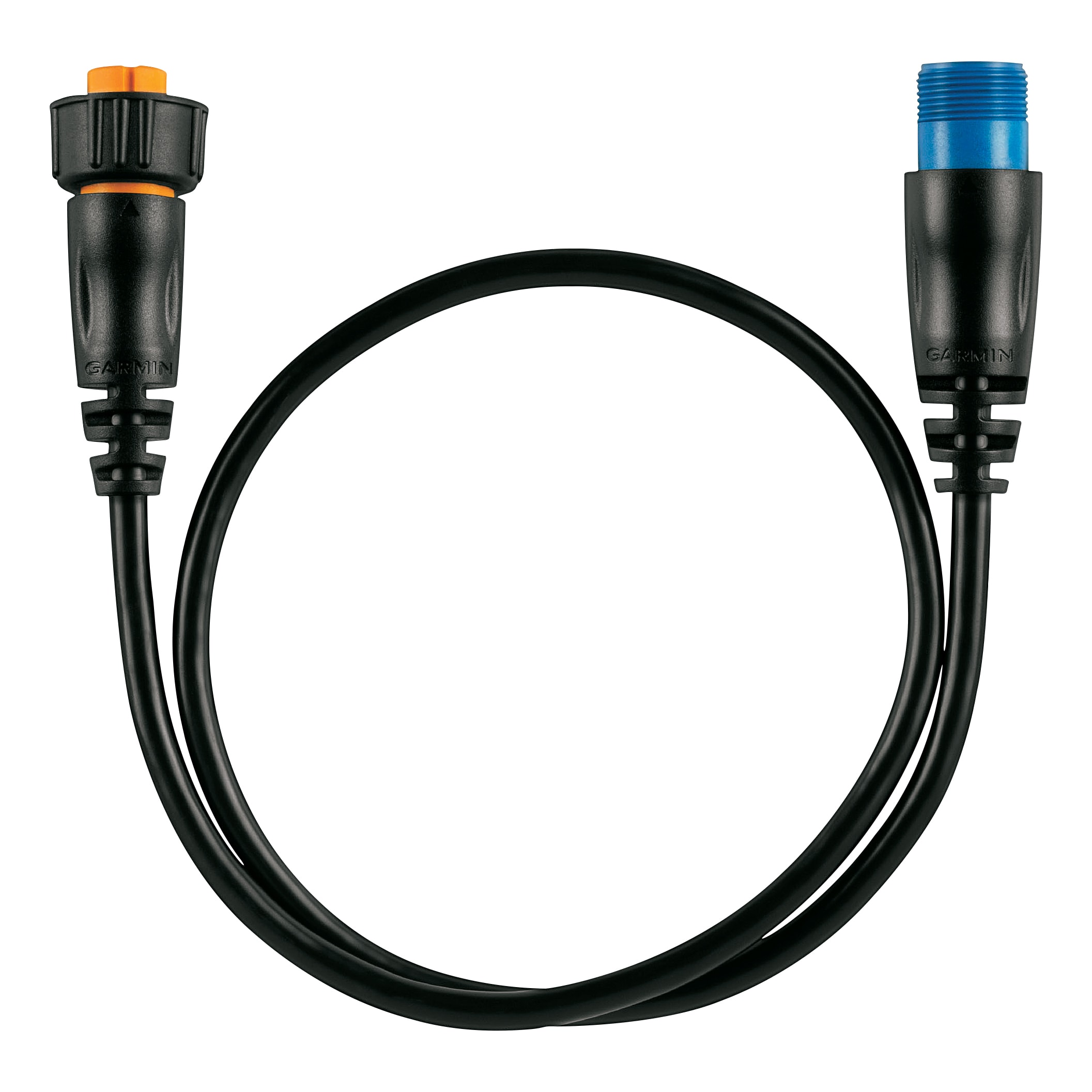 Garmin 8-Pin Transducer to 12-Pin Sounder Adapter Cable with XID