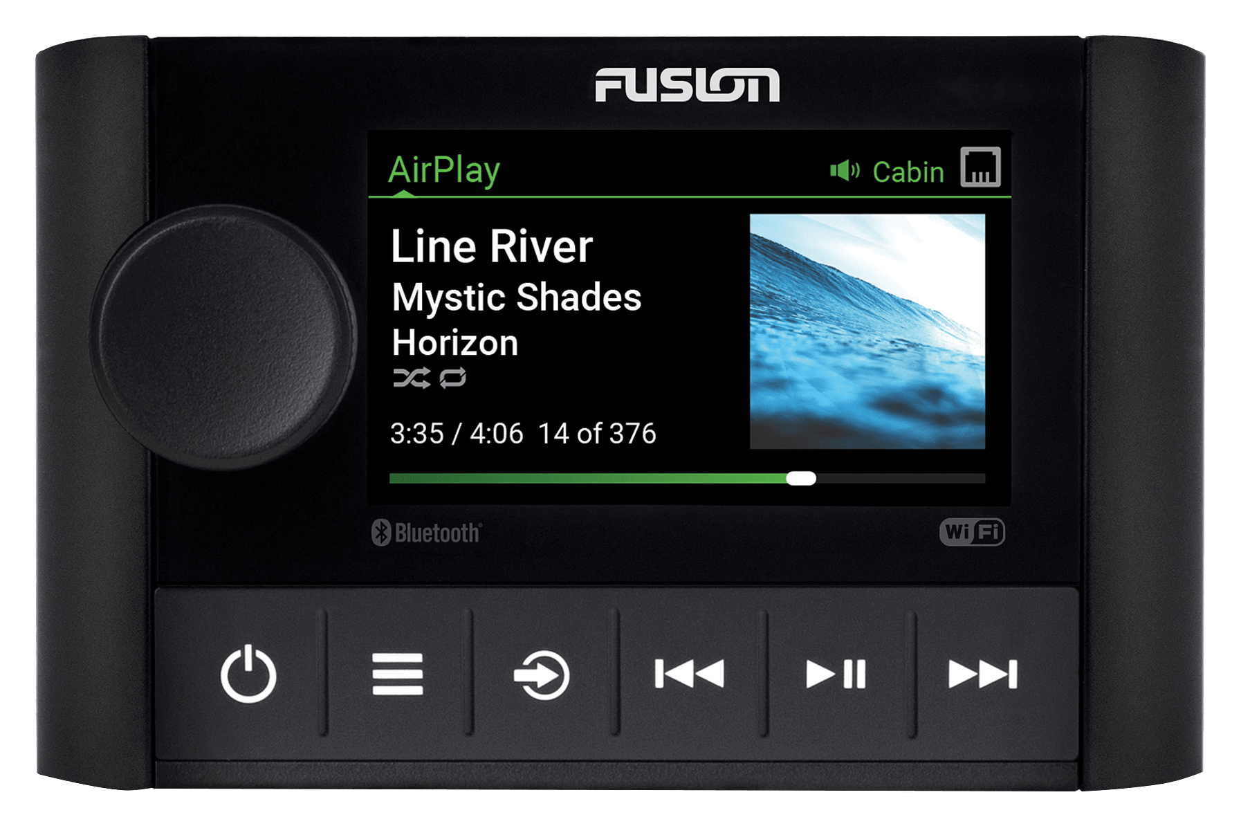 Fusion Apollo SRX400 Marine Zone Stereo with Built-in Wi-Fi