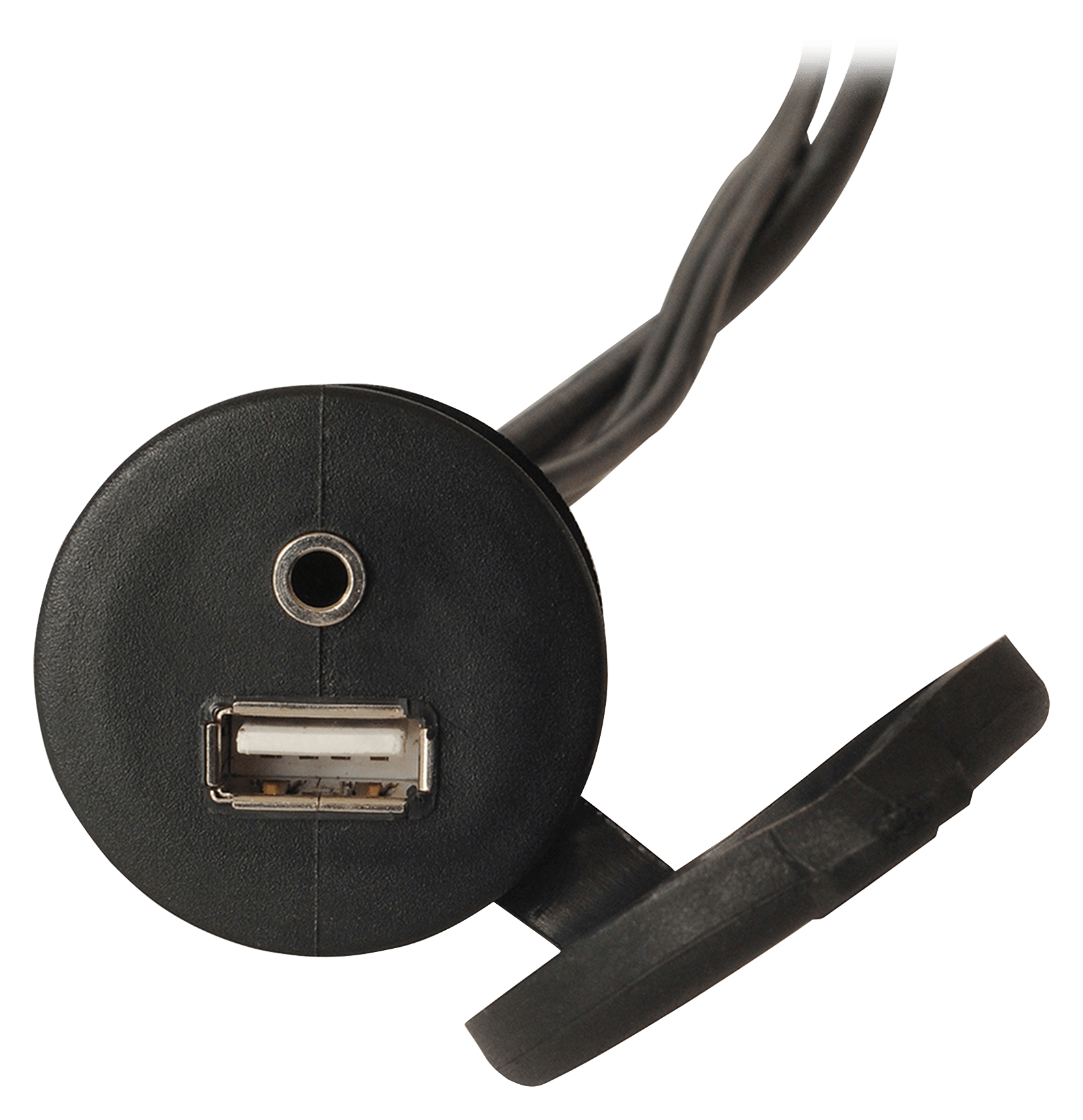 Fusion Entertainment MS-CBUSB3.5 Panel-Mount USB and 3.5mm Aux Connector