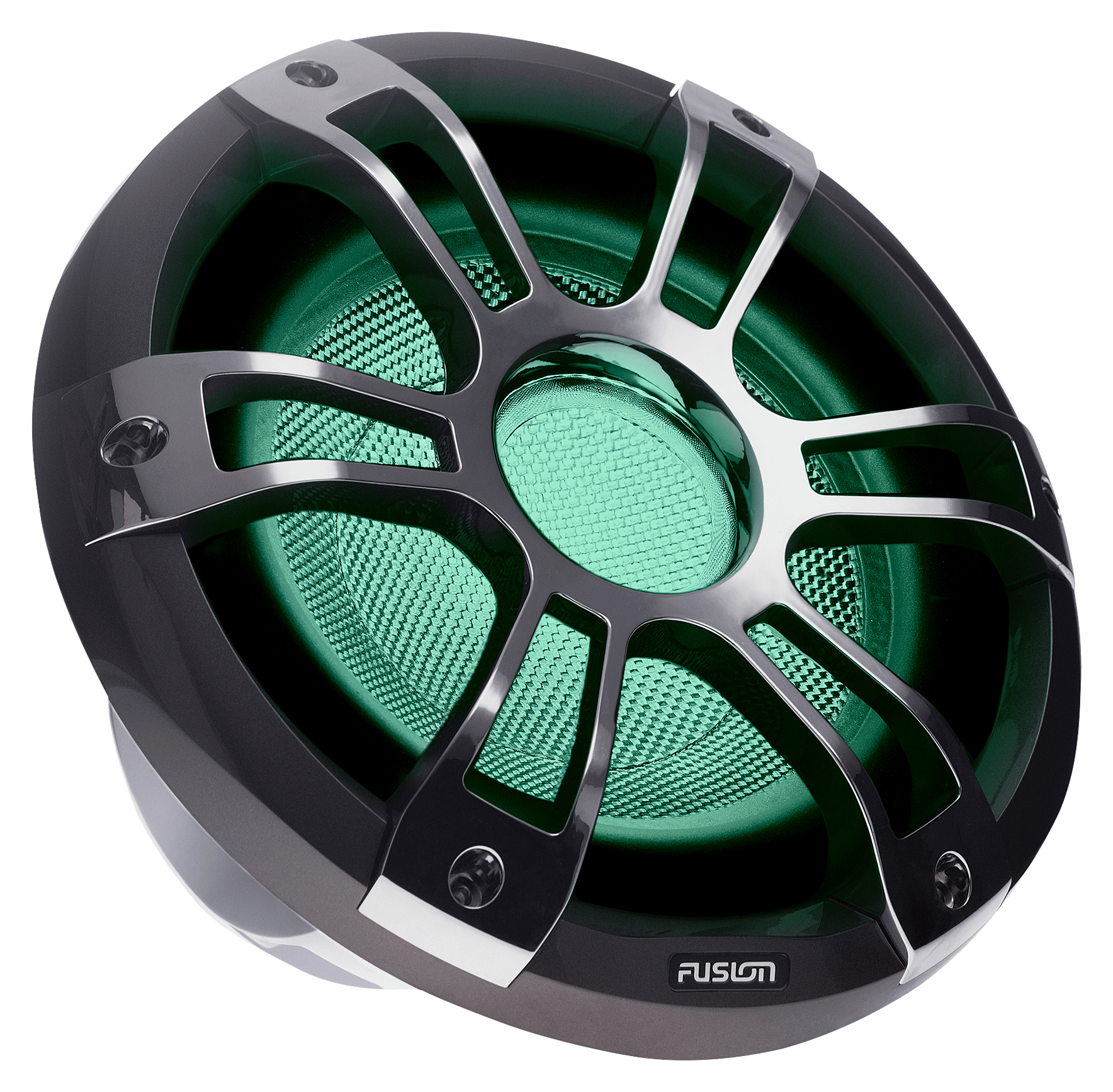 Fusion Signature Series 3 Sports-Style 10" 600W Marine Subwoofer with CRGBW LED Lighting