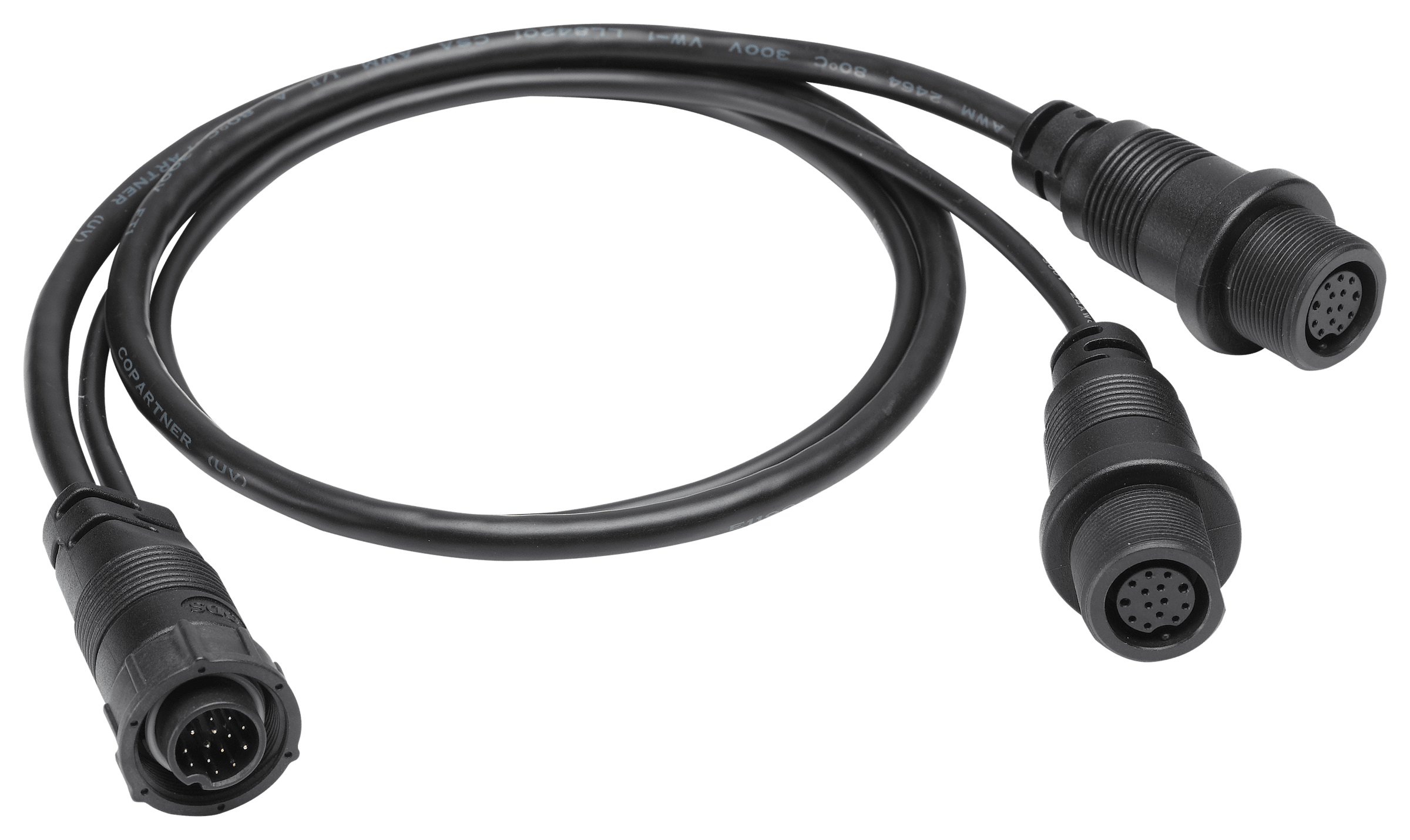 Humminbird 14 M ID SIDB Y SOLIX/APEX Side Imaging & 2D Splitter Cable