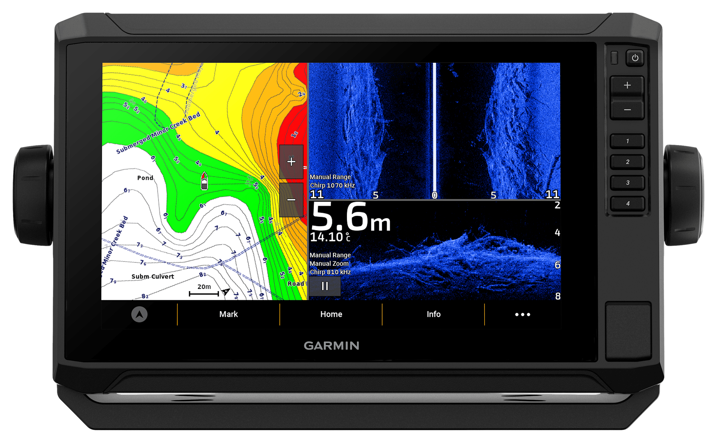 Garmin ECHOMAP UHD2 Touch 93sv Fish Finder/Chartplotter Combo
