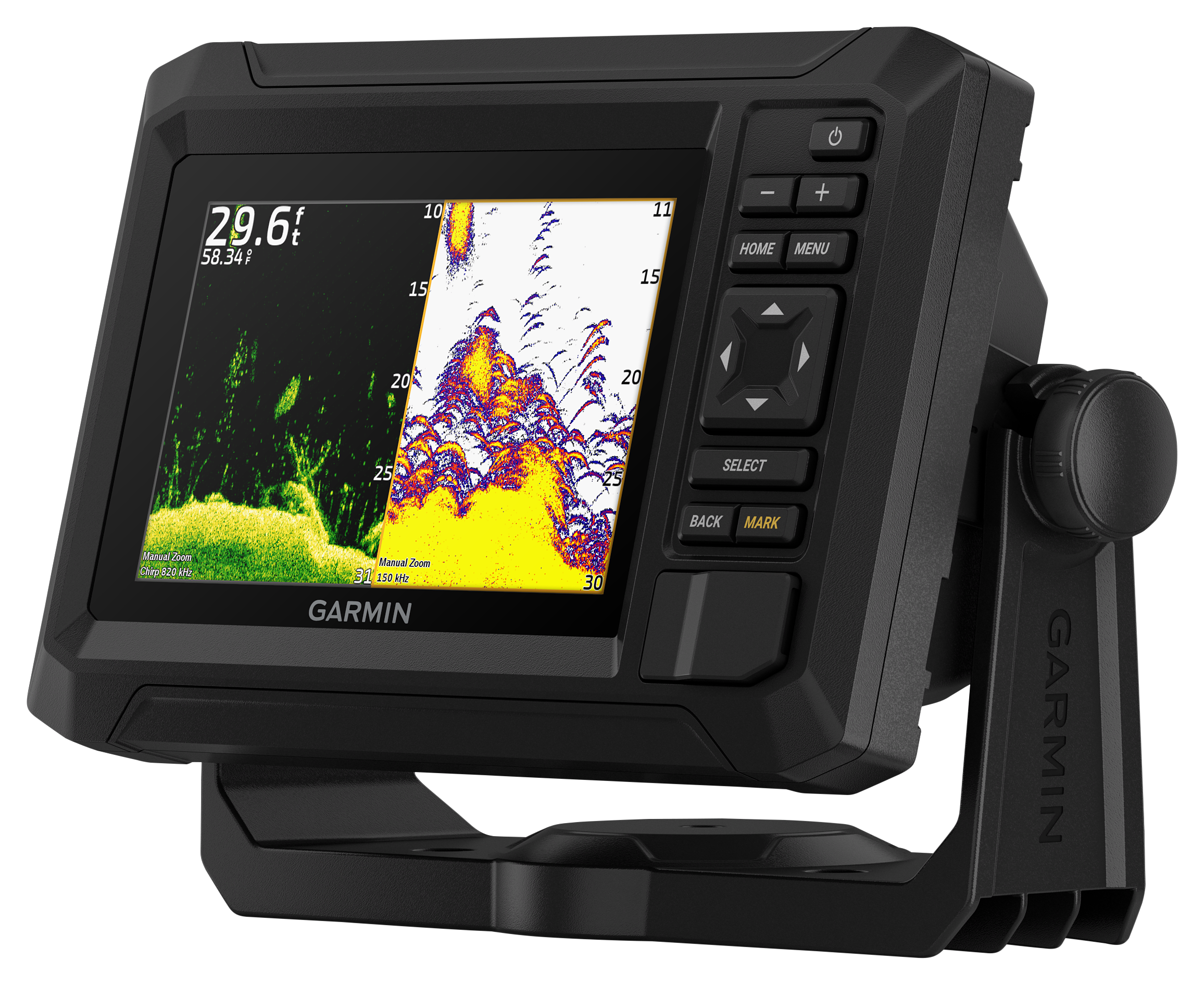Garmin ECHOMAP UHD2 53cv Fish Finder/Chartplotter with GT20-TM Transducer and Navionics+ U.S. Inland Mapping