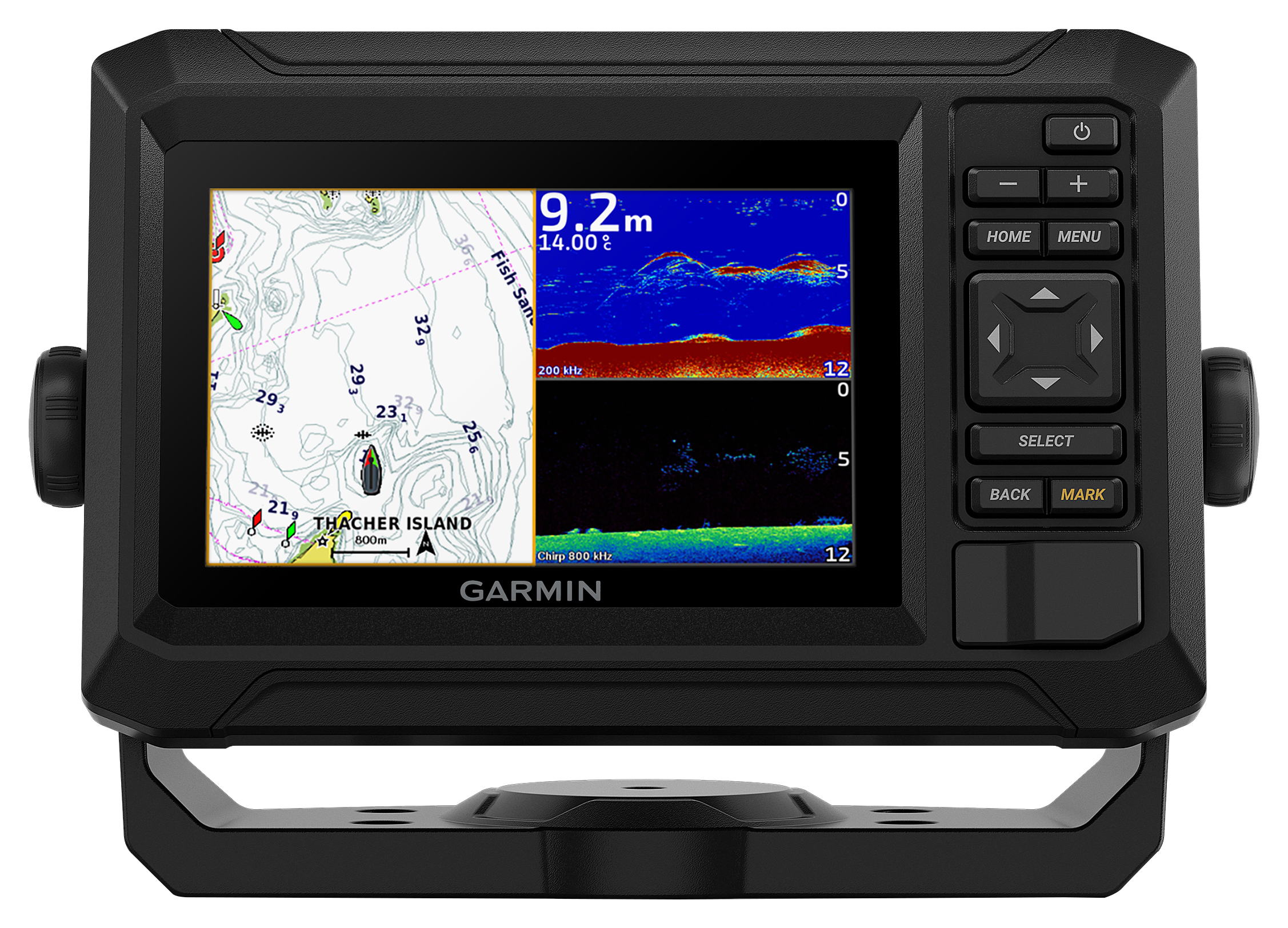 Garmin ECHOMAP UHD2 52cv 5" Fish Finder/Chartplotter