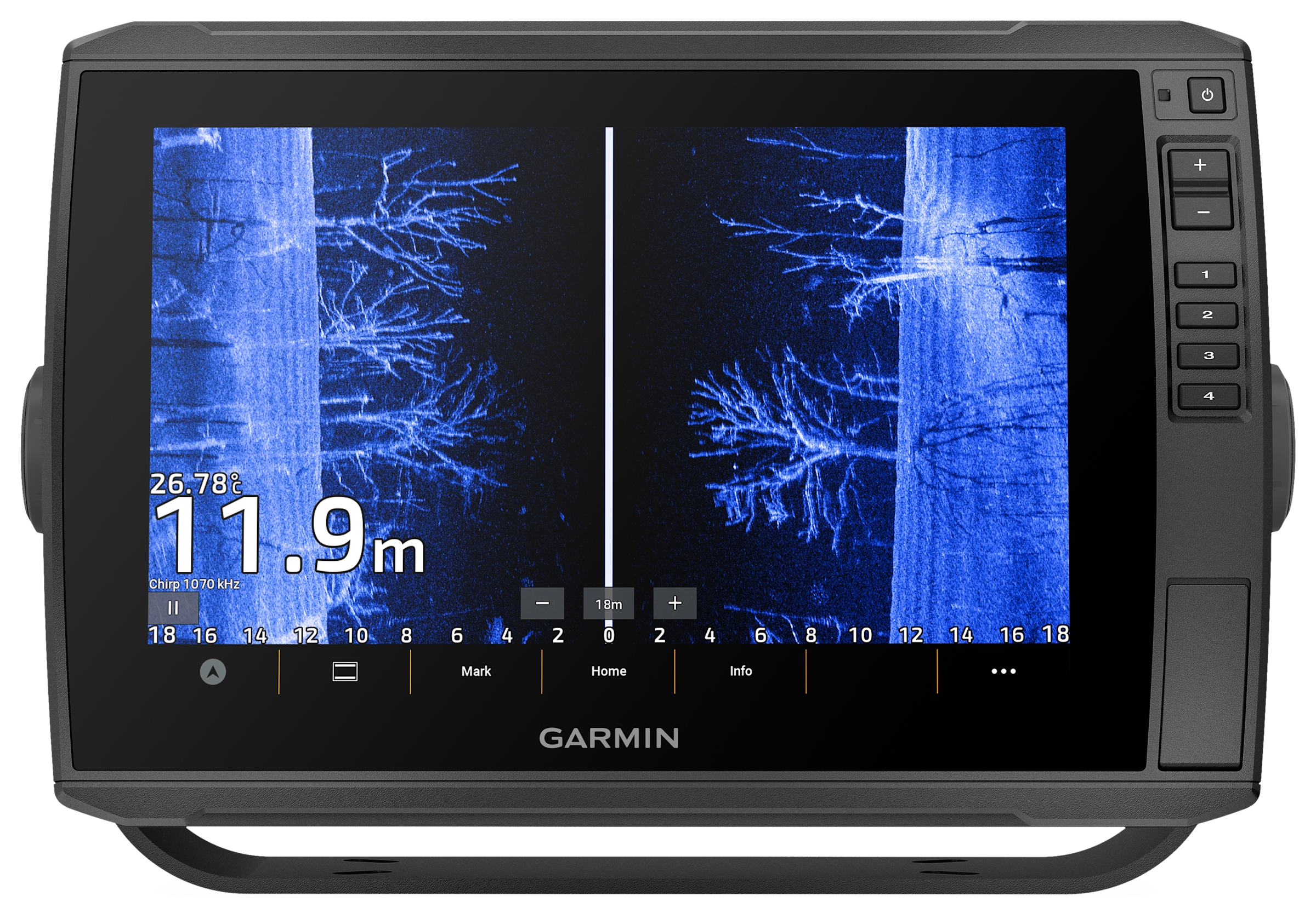 Garmin ECHOMAP Ultra 2 106sv Fish Finder/Chartplotter with Navionics+