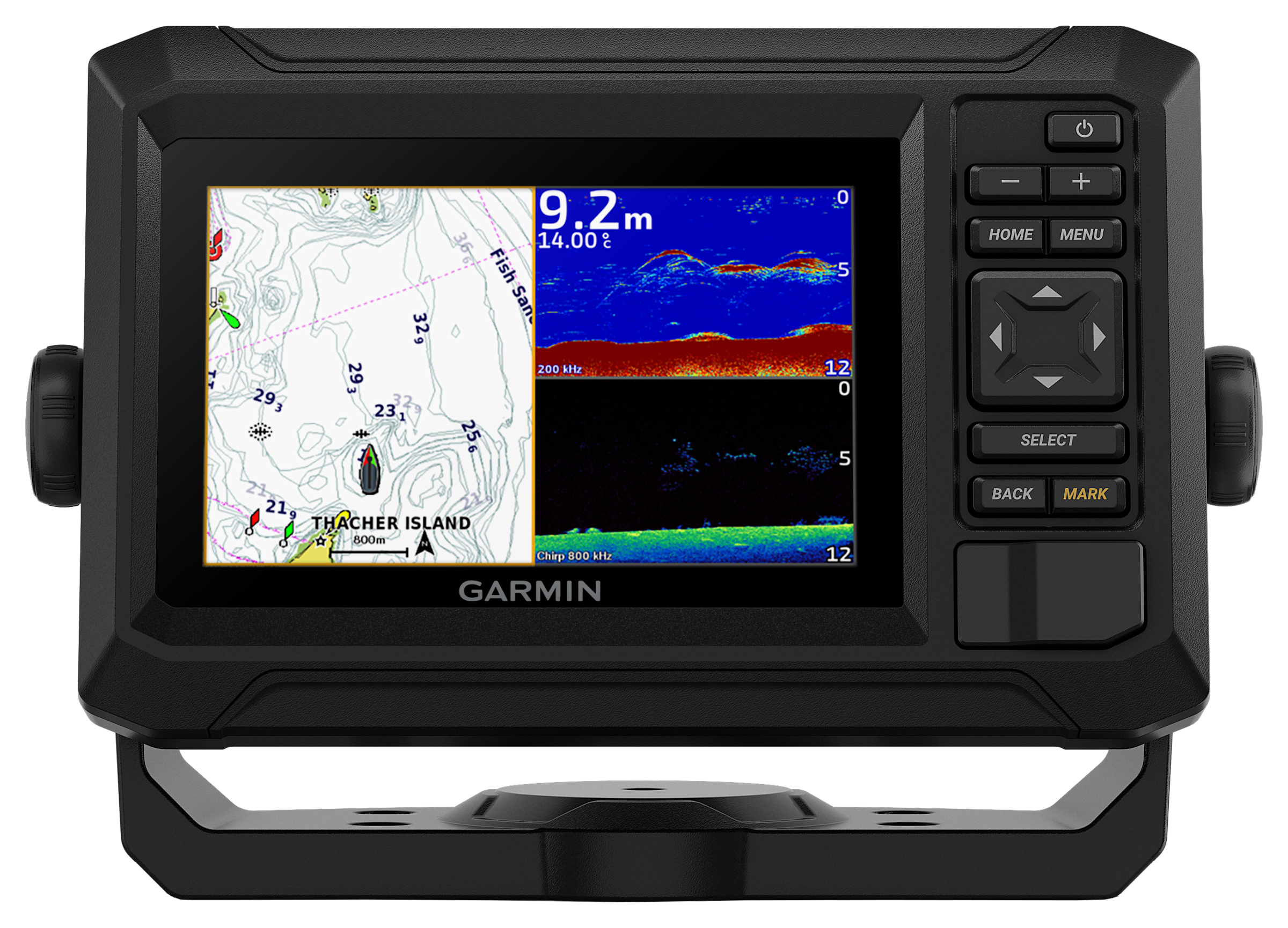Garmin ECHOMAP UHD2 52cv 5" Fish Finder/Chartplotter Combo with GT20-TM Transducer