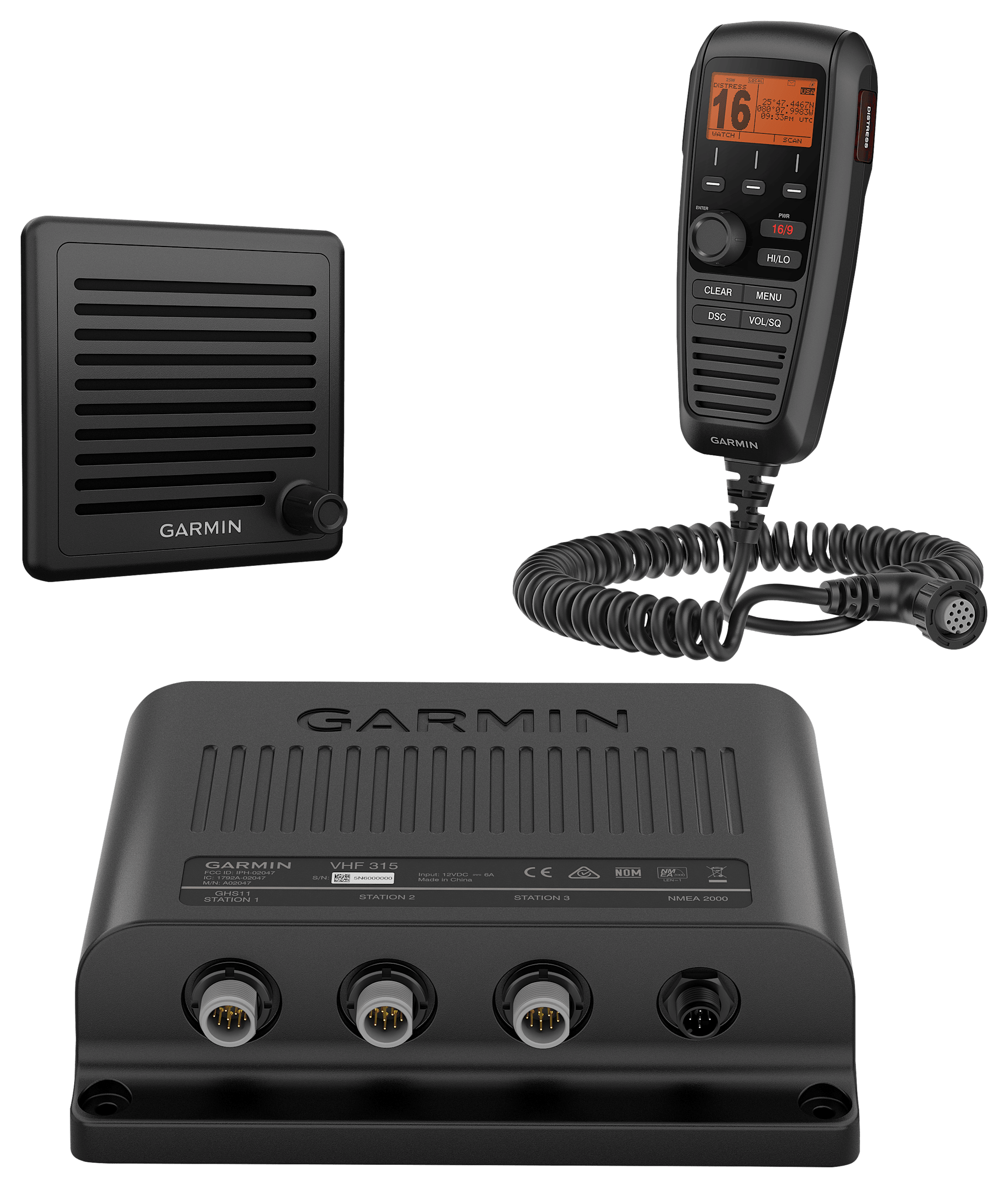 Garmin VHF 315 Marine Radio