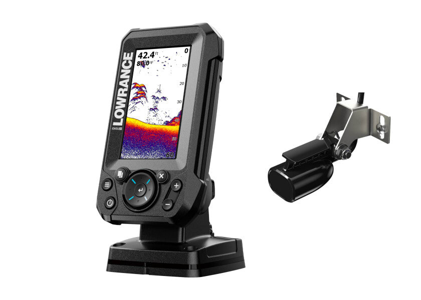 Lowrance Eagle 4x Fish Finder with Bullet Skimmer Transducer
