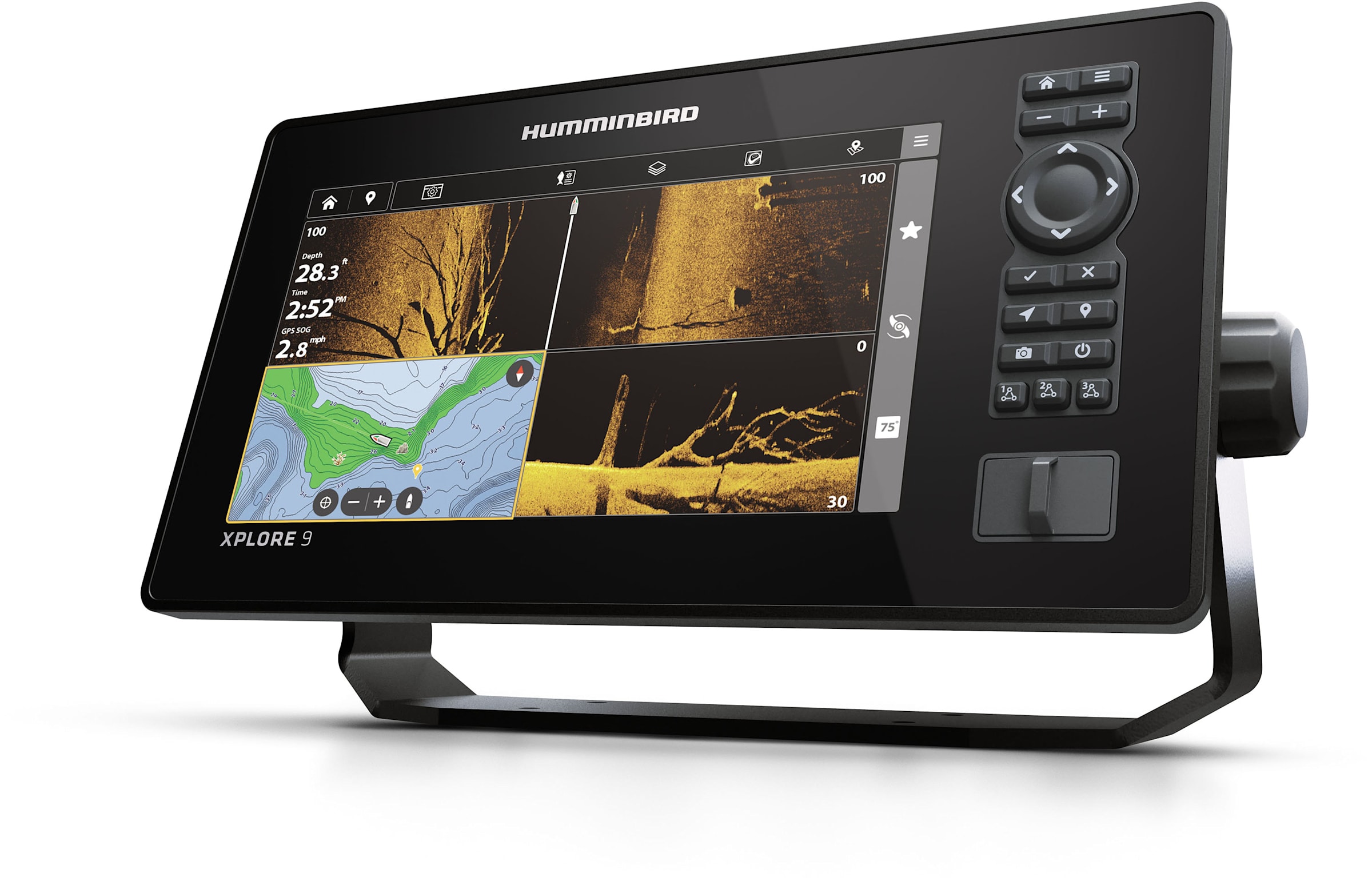 Humminbird XPLORE 9 CMSI+ CHIRP MEGA SI Fish Finder/Chartplotter