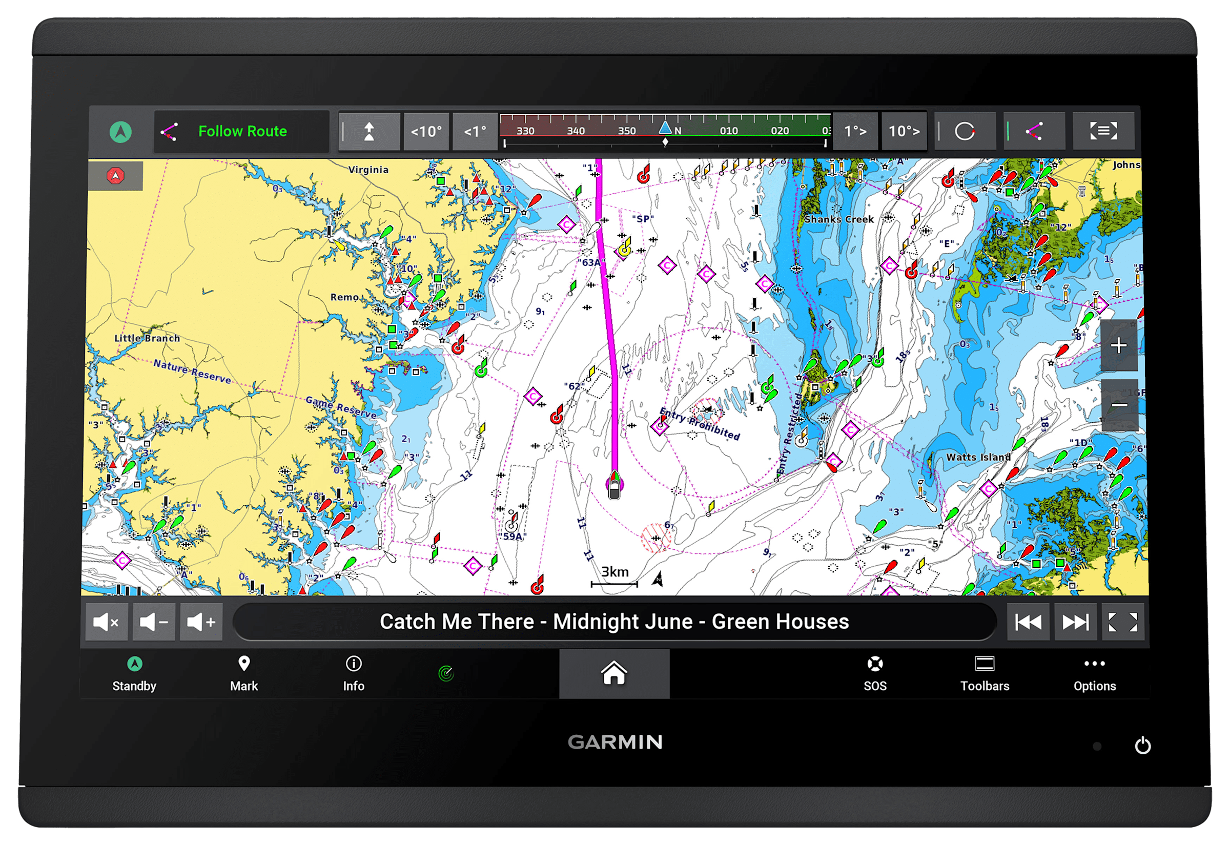 Garmin GPSMAP 1643 Non-Sonar with Garmin Navionics+ Mapping Chartplotter