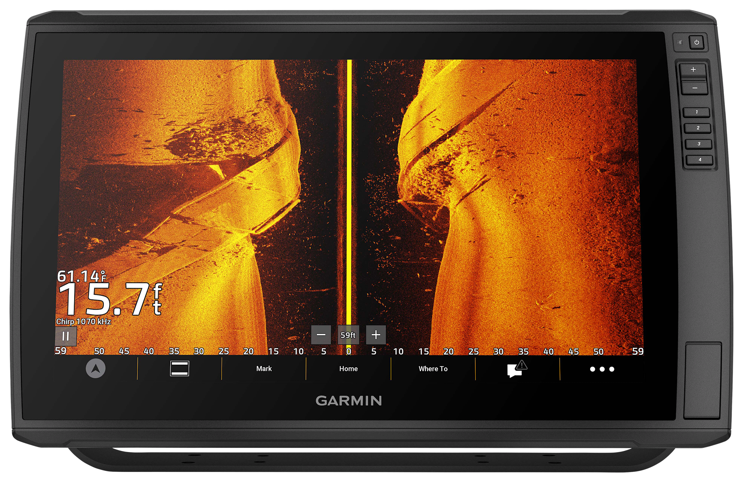 Garmin ECHOMAP Ultra 2 16'' Fish Finder/Chartplotter 166sv with GT56UHD-TM Transducer