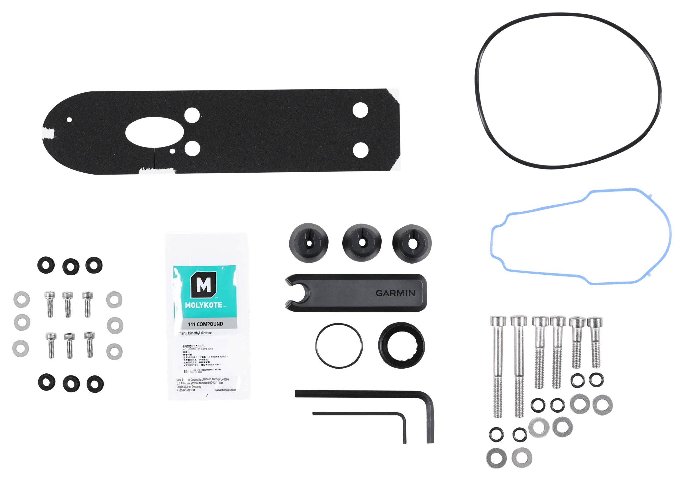 Garmin Transducer Replacement Kit without Nose Cone for Force Kraken Trolling Motor